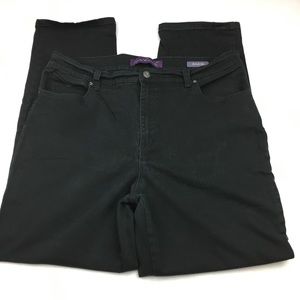 👖Gloria Vanderbilt Amanda Black Jeans, size 16